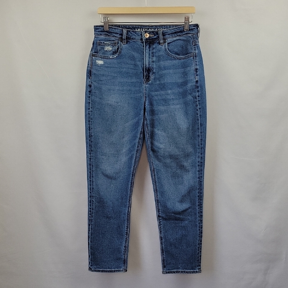 American Eagle Outfitters Mom Jean Medium Wash Size 8